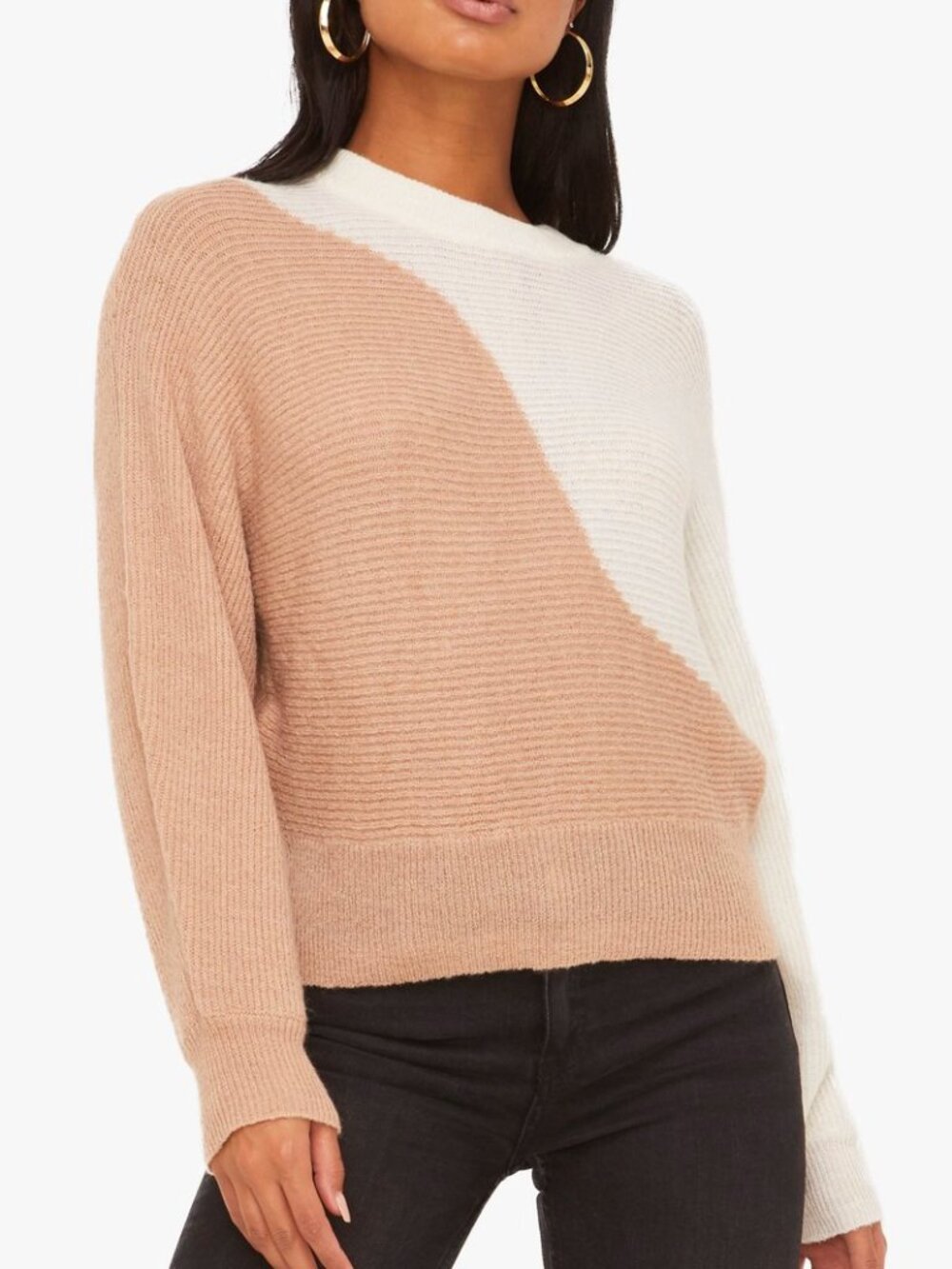 Azalea Two Tone Jordyn Sweater